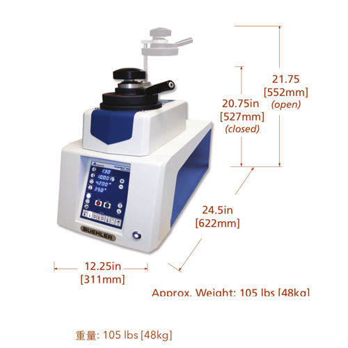 美國標(biāo)樂（Buehler）SimpliMet 4000 鑲嵌機(jī)